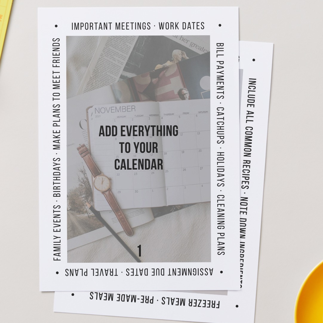 Organisation motivation prompt cards 25pk printable - Thumbnail 4