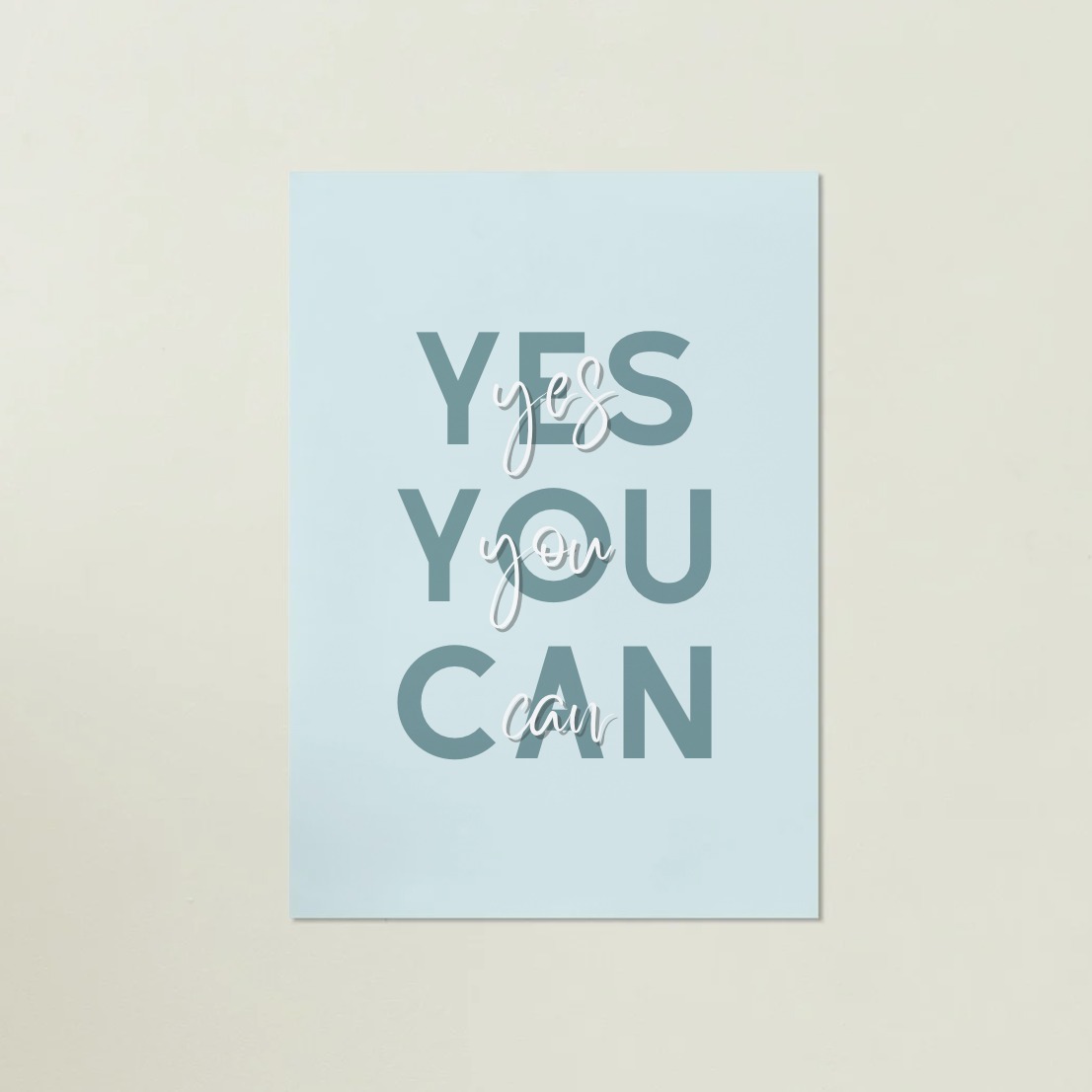 Inspirational Wall Art Printable Set | Editable Motivational Quote Posters | Digital - Thumbnail 5