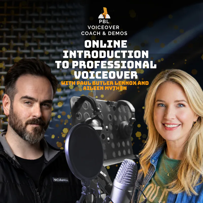Online introduction to Voiceover Class Business of Vo and Animated Characters